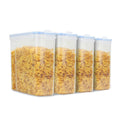 Airtight cereal containers 2.4L, set of 4
