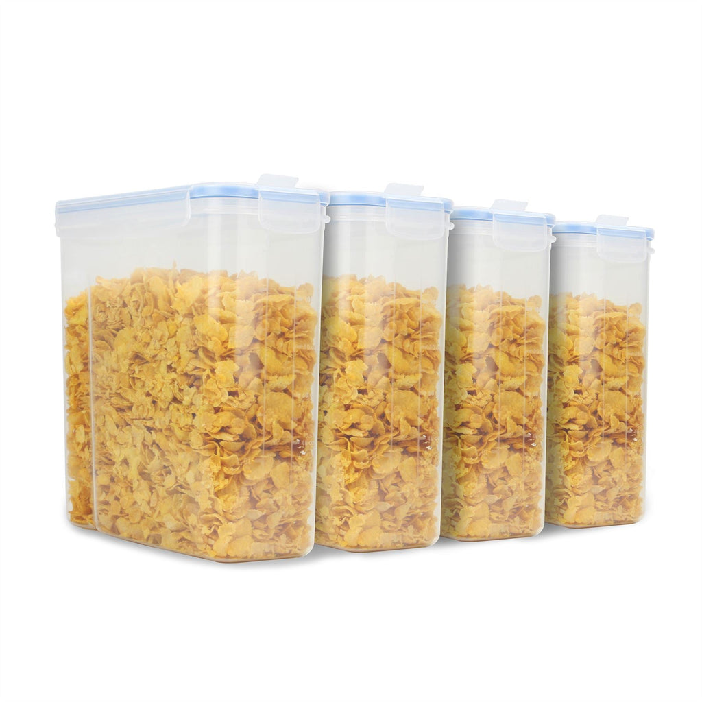 Airtight cereal containers 4L, set of 4