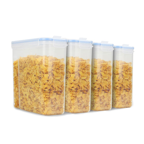 Airtight cereal containers 4L, set of 4